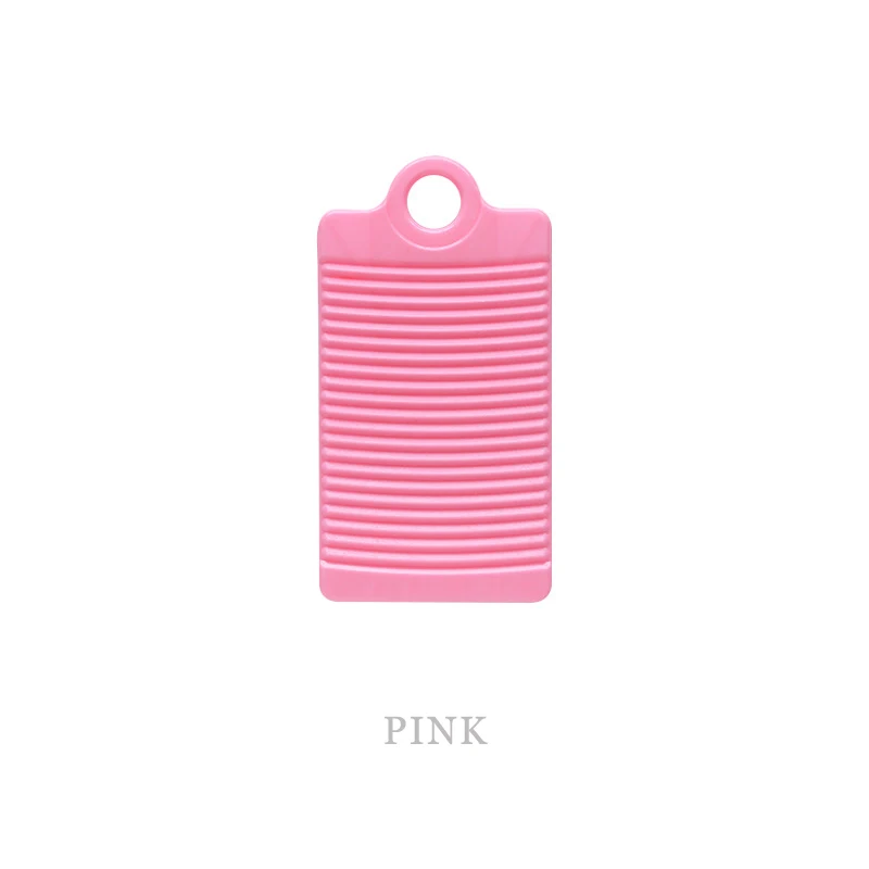 Пластиковая утолщенная противоскользящая Мочалка для детских рубашек, чистая Прачечная, домашняя одежда, мини-доска для мытья, 4 цвета - Цвет: pink