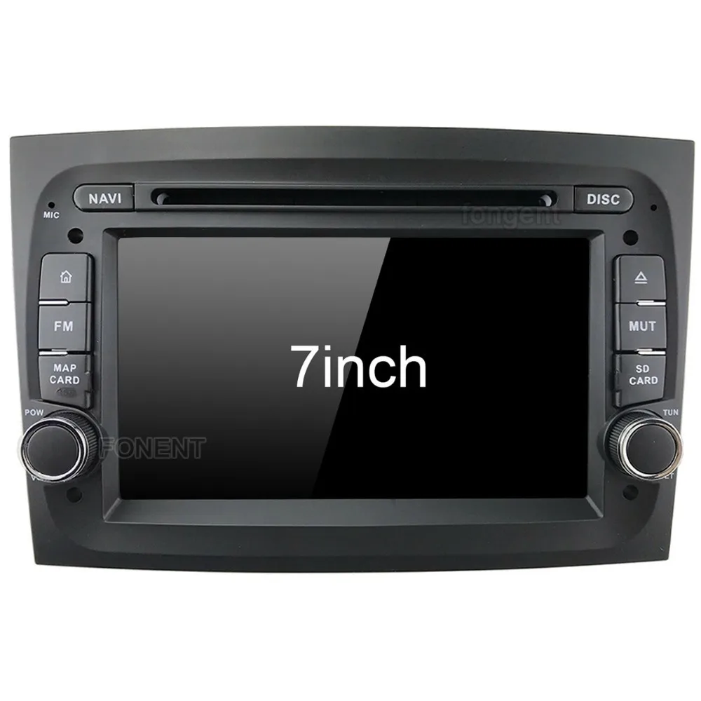 Clearance Android 9.0 Head Unit Car DVD Multimedia Player For Fiat Doblo 2015 2016 Vehicle 4G GPS Radio Navigation TPMS DVR DAB Stereo PC 1