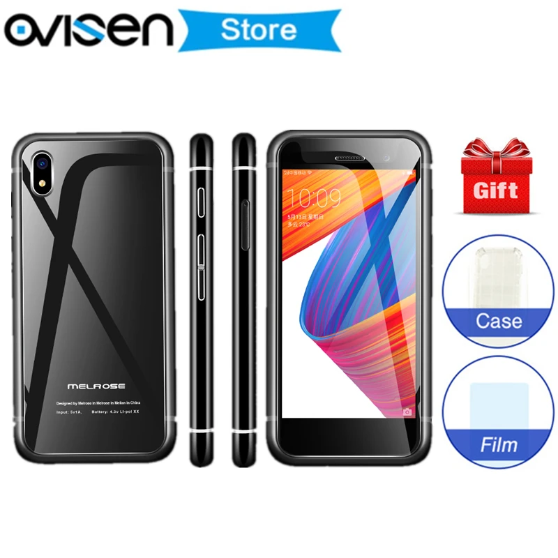 Самый маленький смартфон 4G Melrose S9 Plus 2 45 дюймов MTK6737 1 ГБ 8 Встроенный 32 Гб sd карта