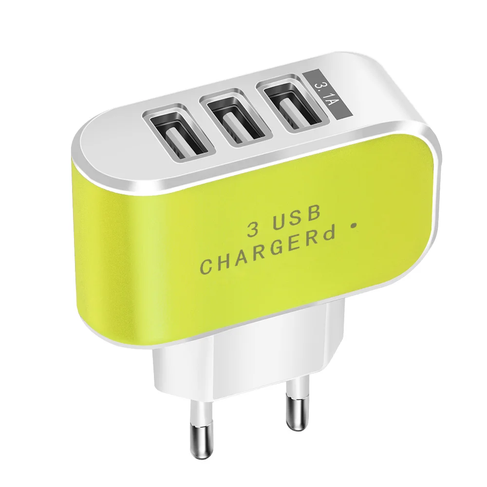 

USB Charger 5V 2.1A Fast Charge 2.0for iPhone 6 7 8 X flat Wall Charger for Samsung S6 S10 xiao mi Huawei Mobile Phone Charger
