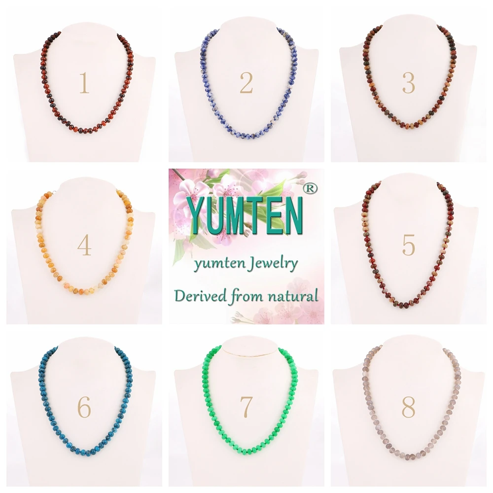 

Statement Necklace Original Vintage Necklace Set Crystal Power Natural Stone Chain Charm Gem Reiki Female Fine Jewelry Charms
