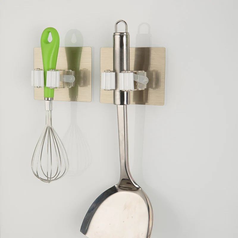 Настенный держатель для хранения швабры щетка метла вешалка для хранения шкаф-органайзер для кухни навесной аксессуар подвесной кухонный инструмент BTZ1