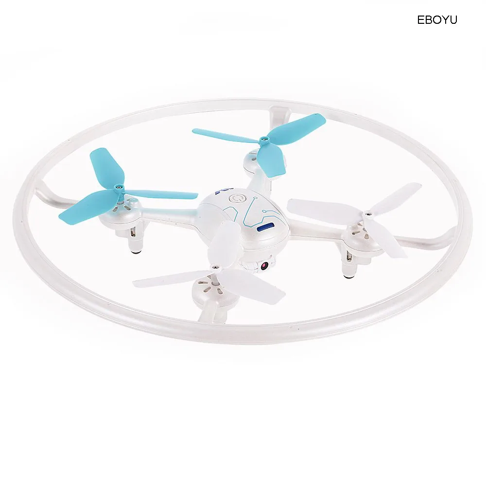 EBOYU Attop W3 2,4 ГГц 4CH 0.3MP HD Камера Wi-Fi FPV Дрон с светодиодный свет удержания высоты G-sensor один ключ возврата RC Квадрокоптер с дистанционным управлением