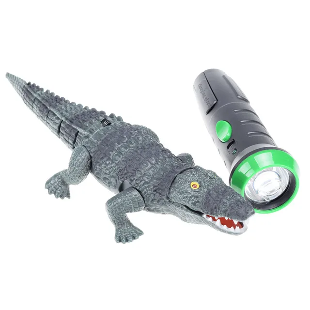 New Lighting Infrared RC Crocodile Simulative Remote Control Animal
