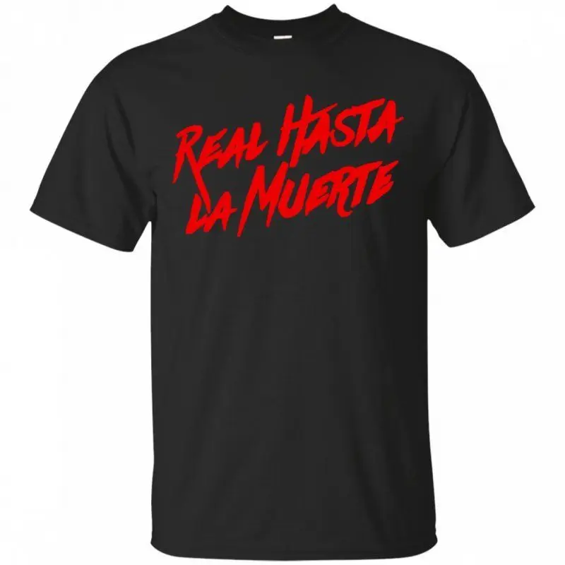 Настоящая футболка Hasta La Muerte Anuel AA Album t-shirt веер для взрослых концертный Размер S-2XL
