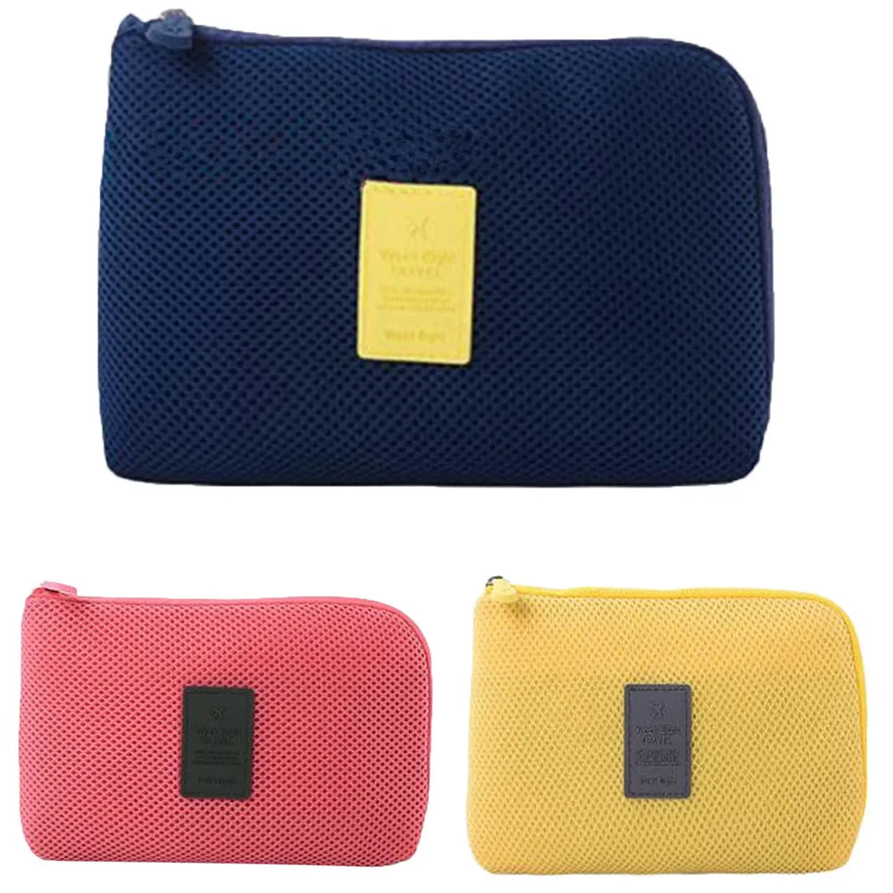

2018 New Portable Travel Earphone Cable USB Digital Gadget Organizer Storage Makeup Bag dropshipping