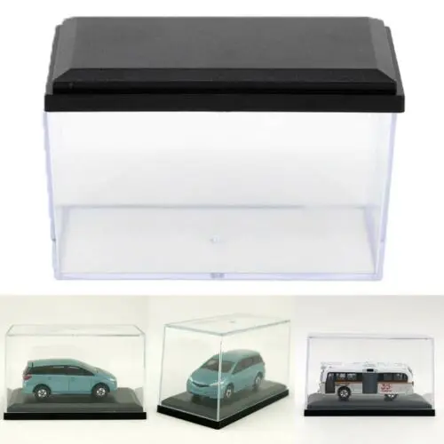 25x Display Box 1:64 Clear Plastic PVC Case Cover Show For Diecast Model Toy Car