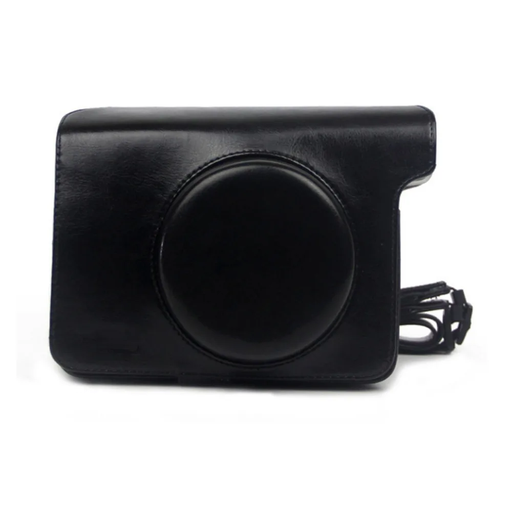 Чехол-сумка из искусственной кожи, защитный чехол и плечевой ремень для камеры моментальной печати Fujifilm Instax Wide 300