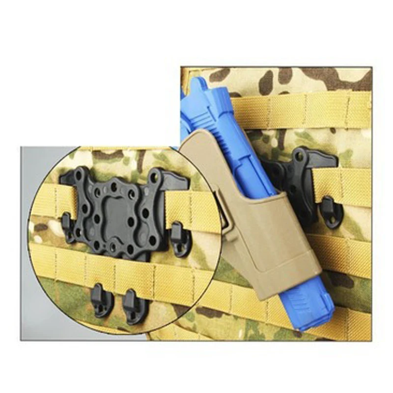 HK USP боевой пистолет тактический ремень Кобура Правая Handede военный тактический пистолет чехол охота страйкбол пистолет переноска