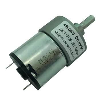 

JGB37-3429 DC Geared Motor for Intelligent Robot 12V 24V 6RPM-1200RPM LF1