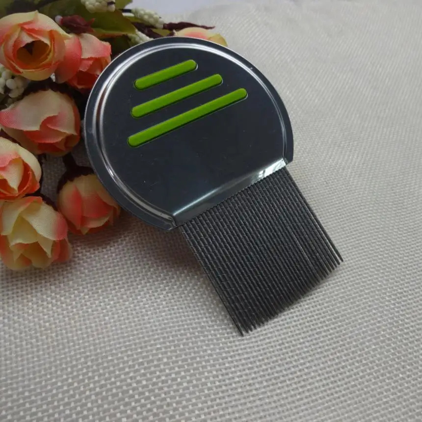 Hot Terminator Lice Silver Comb Hair Rid Headlice stainless steel Metal