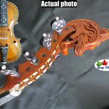 Hardanger скрипка норвежская скрипка 4/4 скрипка(4*4) лучшая инкрустация и drawin