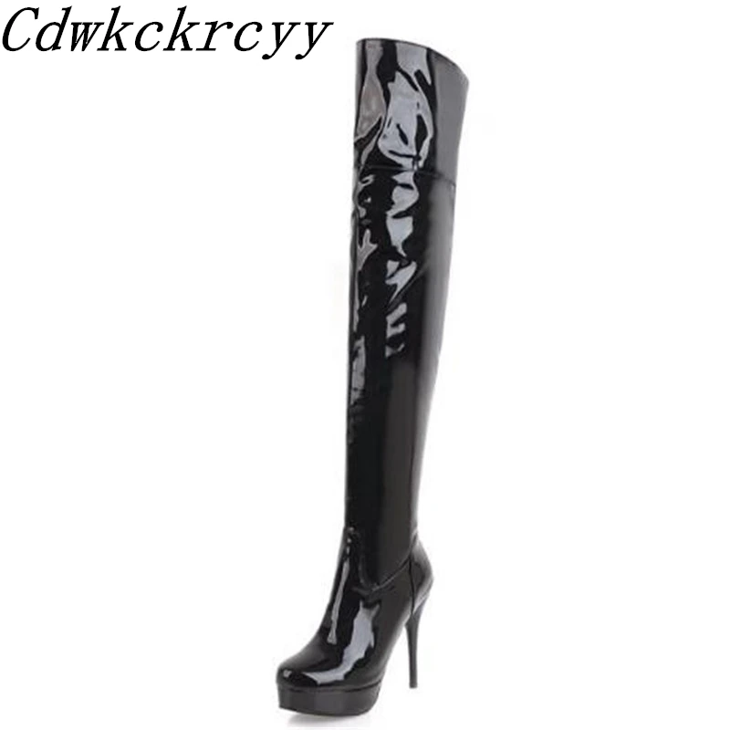 

Women Boots Autumn and winter New style fashion sexy Thin and thin Over the knee Boots Super heel High cylinder Chivalry boots