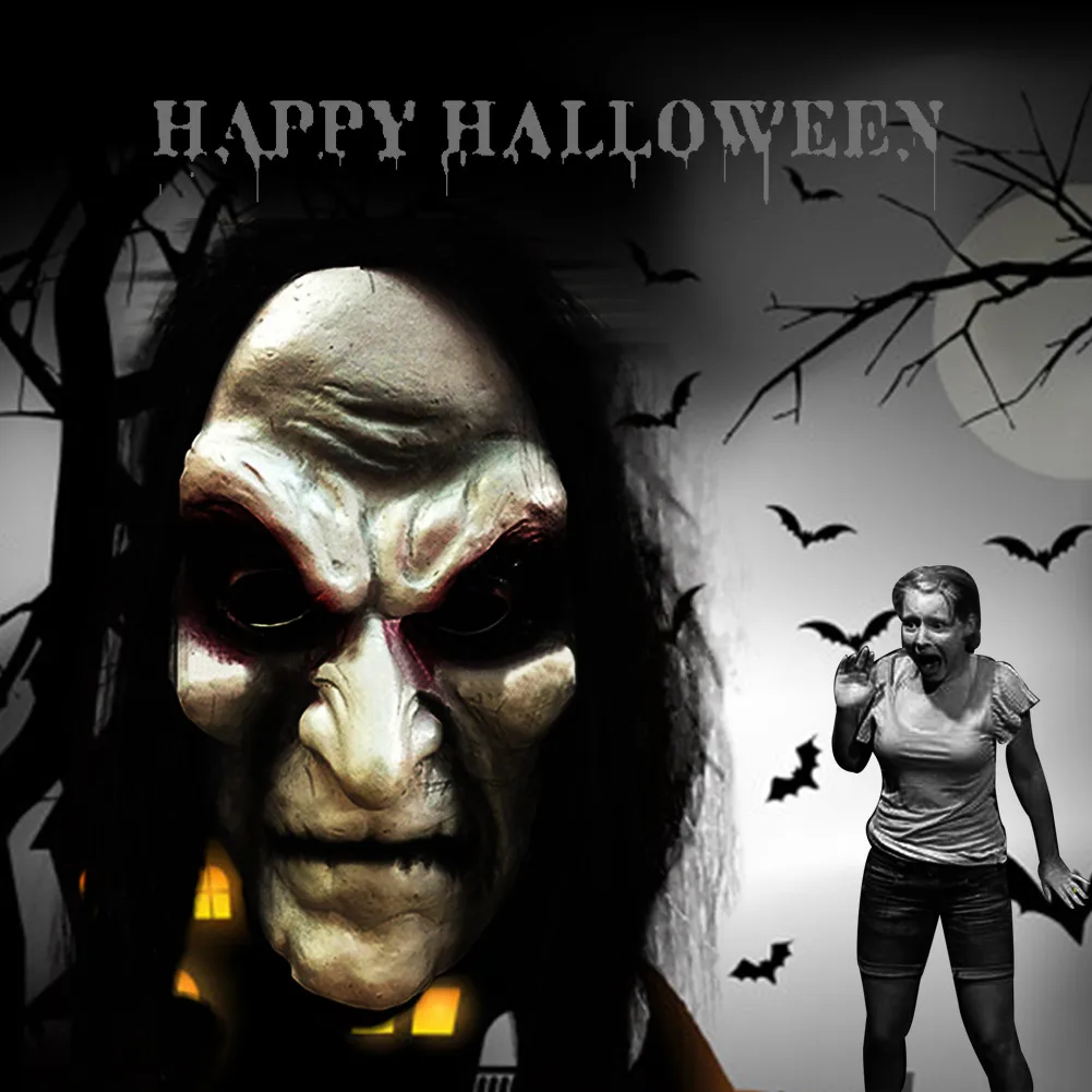 Страшная маска на Хэллоуин, призрак, фестиваль, зомби, страшная маска на Хеллоуин, маска для косплея, бар, представления, ночь, маскарад, тема, вечерние