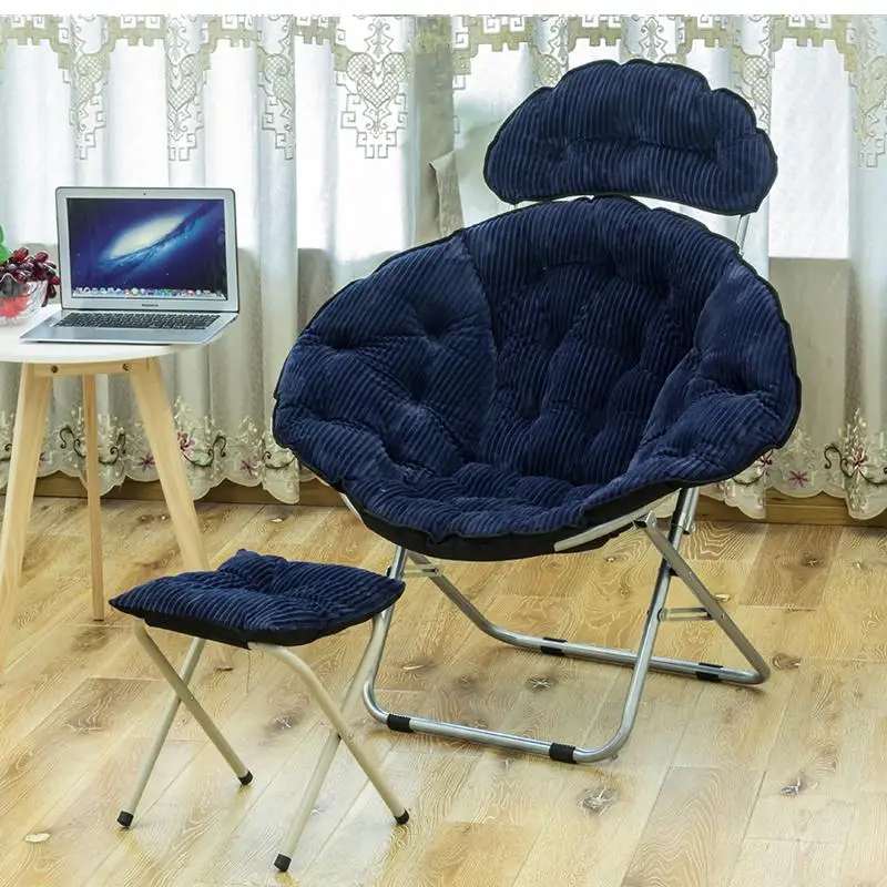 Стул для отдыха, домашний ленивый стул для взрослых, простой современный шезлонг, Балконный круглый стул, мебель для спальни, кресло с Луной - Цвет: style16
