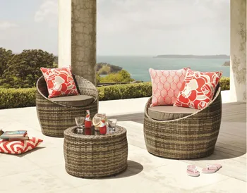

All weather cheap synthetic rattan luxury used hotel pool sunroom furniture for sale
