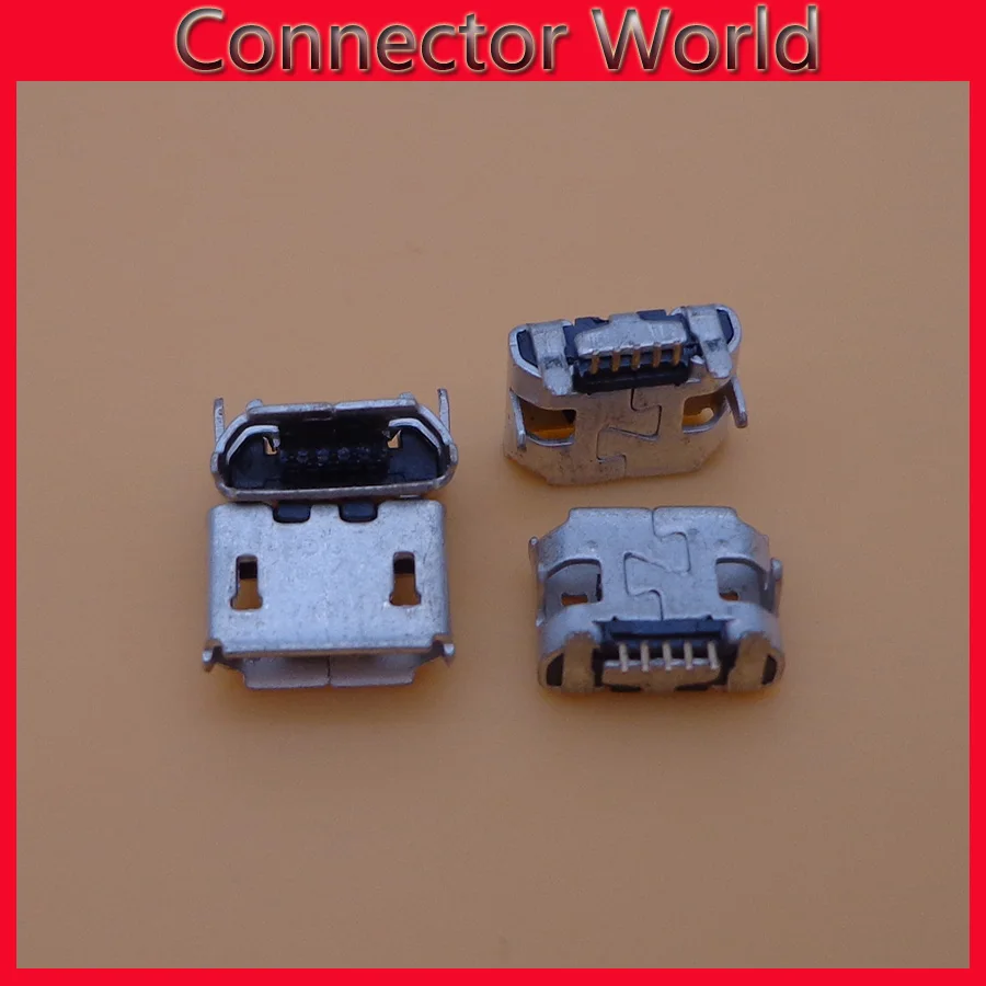 

5pcs 5 pin micro mini usb connector jack socket charger charging port dock plug For Blackberry 8520 9700 9780 replacement