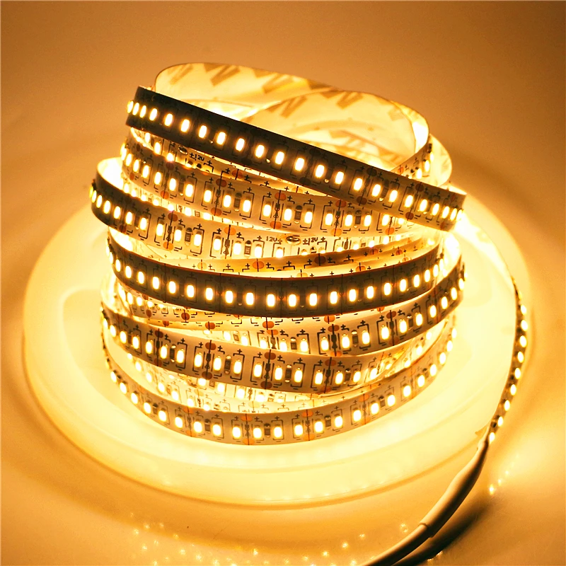SMD 3014 204leds/m LED Strip 5m 12V LED Diode Tape Waterproof LED
