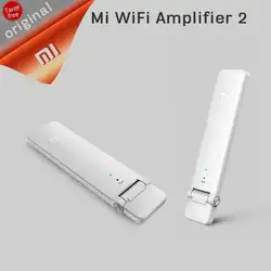 Оригинальная версия Mi WiFi ретранслятор 300 м Усилитель 2 расширитель портативный легкий вес Wifi расширитель для Mi маршрутизатор