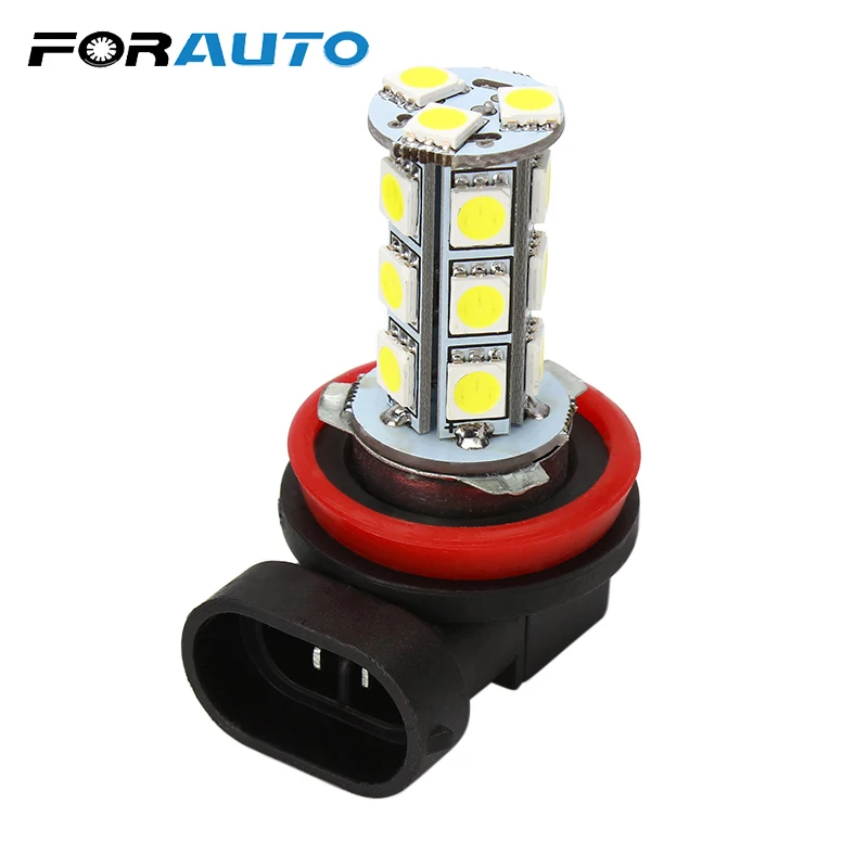 FORAUTO DC12V передняя фара H11 H8 светодиодсветодиодный лампа 5050 18 SMD СВЕТОДИОДНЫЙ ные