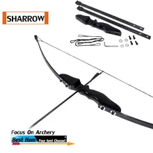 51 дюймов 1 шт. вынос изогнутый лук для CS игр стрельба из лука лук подходит для правильных луков 30bls 40bls Базовая тренировка начальный уровень лук