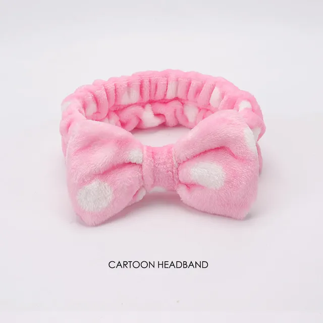 58 Styles Hair Bands for Women and Girls Makeup Mask Stretch Hair Band Cat Rabbit Ears Headdress Cartoon Hair Accessories A185-8