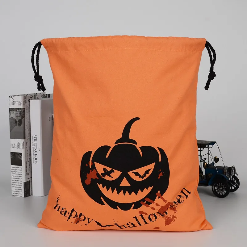 10 шт Хэллоуин конфеты сумки карнавальный костюм зомби портативный тыквенный мешок подарочная сумка Популярные украшения реквизит