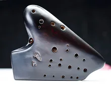 Professional 23 Holes Three Tubes AC Tone Ocarina Alto C Musical Instrument Flute neje fj0003 8 mini 6 hole tone c contralto concerto ocarina musical instrument green