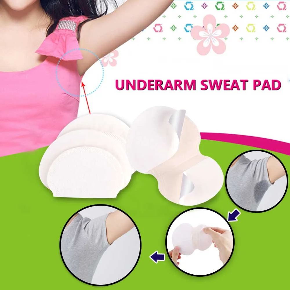 100/200/300/400pcs Underarm Sweat Pads for Clothing Anti Sweat Deodorant Armpit Absorbent Pads Perspiration Armpit Sheet Sticker