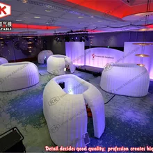 KK надувная воздушная структура светодиодный тент коммерческий надувной офис-палатка