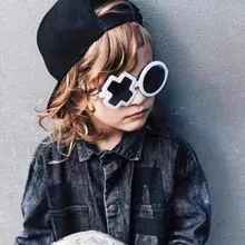 Новинка; Лидер продаж крутые мальчики девочки поляризованные солнцезащитные очки Ins модными принтами XO Форма прозрачной оправе высокое качество TR90 детские очки детские солнцезащитные очки