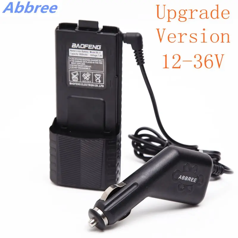 Зарядный кабель Walkie Talkie для автомобиля 12 36 в вход 8 4 В выход 2 5 мм Baofeng pofung uv5r