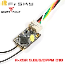 Сверхлегкий FRSKY R-XSR S. BUS/CPPM D16 16CH мини приемник избыточности для Frsky X9D PLUS Q X7 X-LITE FPV гоночный беспилотный передатчик