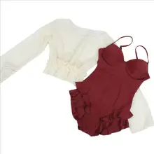 Женский цельный купальник пуш-ап с закрытой крышкой, сексуальный купальный костюм, купальный пляжный костюм, летнее Монокини, купальные костюмы