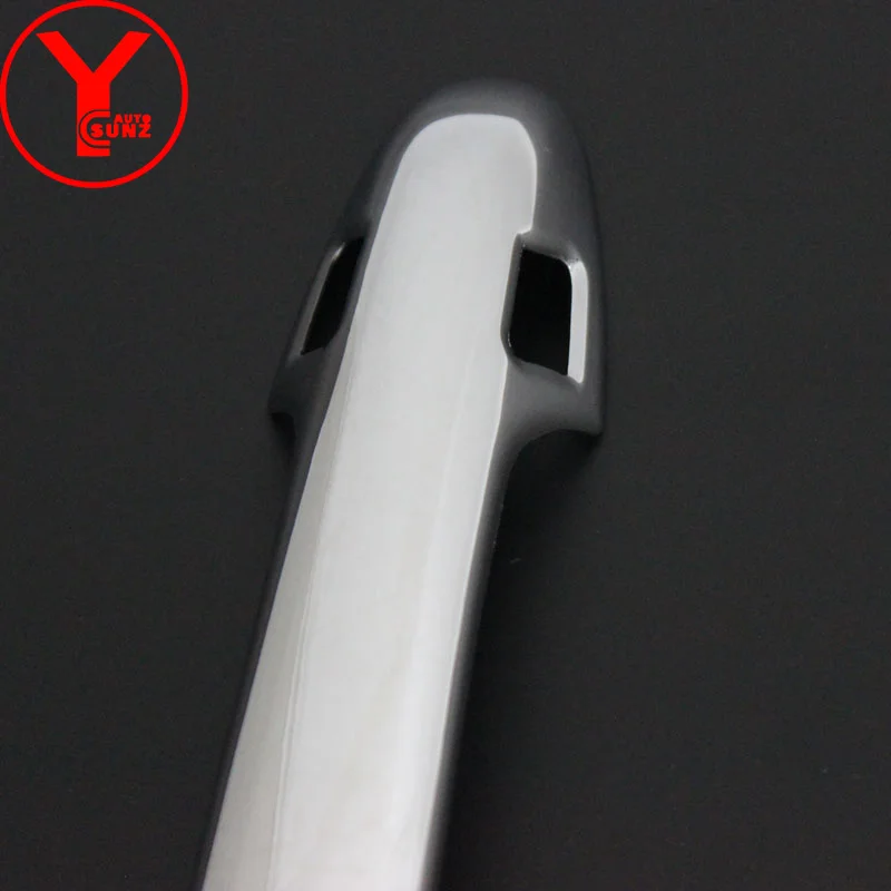 Хромированная крышка ручки двери для toyota high Lander 2014 2015 2016 аксессуары ручка ABS чаша