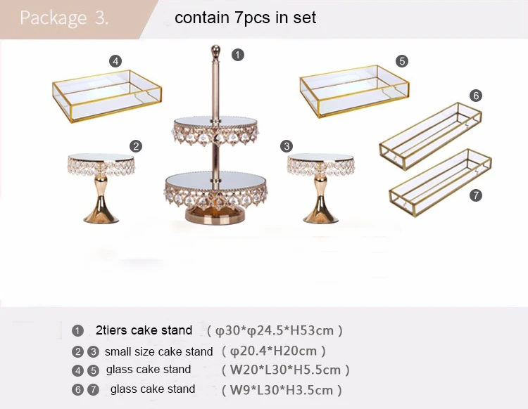 3 яруса золотой торт стенд вечерние украшения тарелка для свадебного торта десерт лоток