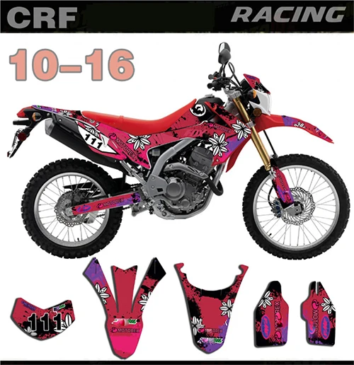 

Motorcycle Customized Full Stickes For Honda CRF250L CRF 250 L 2010 2011 2012 2013 2014 2015 2016 GRAPHICS & BACKGROUNDS DECAL