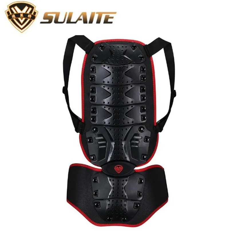 

SULAITE Motorcycle Protection Moto Bike Body Armor Backpiece Back Protective Protector Body Spine Armor Motorcycle Armor Vest