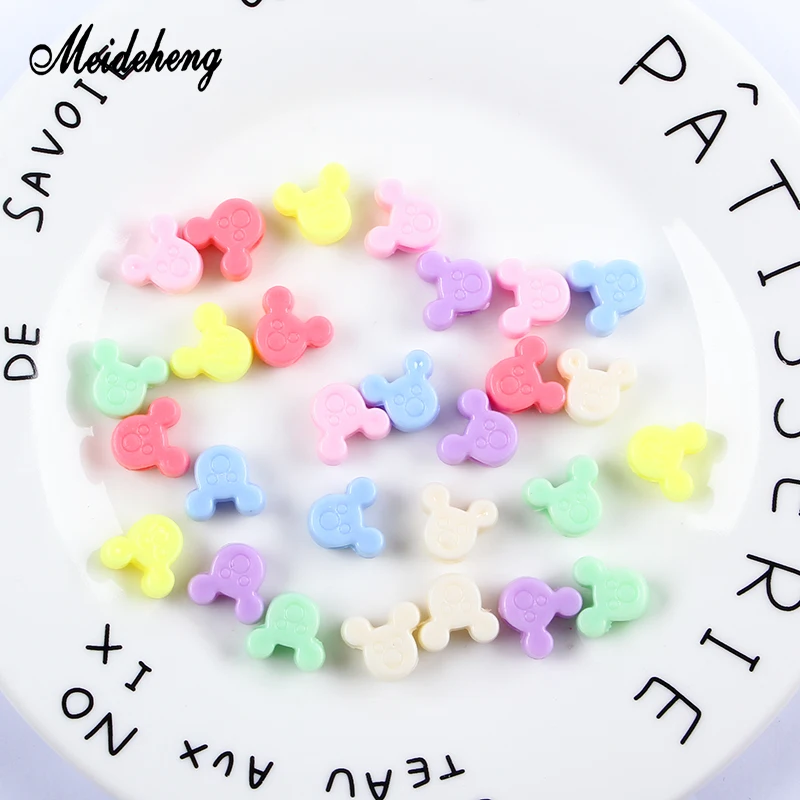 

Plastic Spring Light Color Beads Skull Apple Big Hole Beads for Children DIY Handmade Bracelet Necklace Accessories for Jewelry