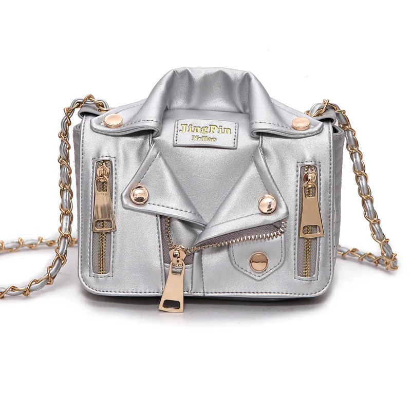 Spring Birds Women Purse Pu Leather Shoulder Bag Punk Motorcycle Rivet Shoulder Bag The Single Shoulder Bag