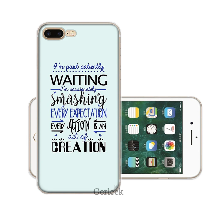 Чехол для телефона Hamilton Musical Lyrics iPhone 7 8 6 6S 5 5S SE 11 Pro XR X XS Max|Чехлы-накладки| |