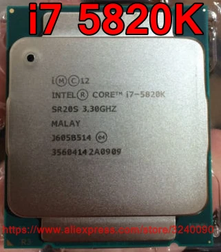 Intel Процессор CORE i7 5820K процессор i7-5820K 3,30 ГГц 15 м 6 ядер Socket2011-3