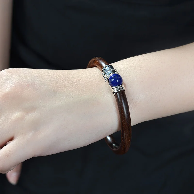 Этническая женский браслет Sanders антикварные серебряные позолоченные украшения