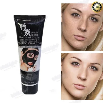 

120ml Bamboo oil-control facial mask face care oil control anti blackhead pore shrink anti-pimple hydrating for men