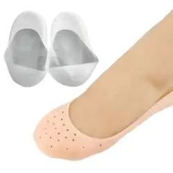1 пара дышащая силиконовые увлажняющий гель пятки носки Cracke склонны кожи ног Уход протектор Ноги массажер для ног боли