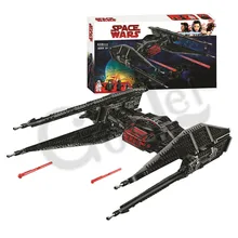 Новая серия Звездных Войн TIE Fighter, строительный блок, модель кирпича, игрушки, совместимые с 10907, игрушки для детей, подарки