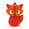 BiNFUL 32 Гб usb мультяшка флэш-накопитель Bee/Penguin/Fox/Red Owl usb флэш-накопитель 64 ГБ 8 ГБ 16 ГБ 4 ГБ флэш-накопитель милый флеш-накопитель U диск - Цвет: C