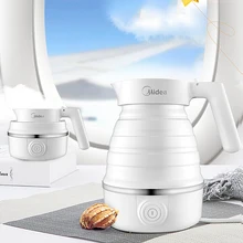 Креативный дорожный Складной Мини Портативный электрический чайник шасси из нержавеющей стали Отопление Автоматическое отключение питания интеллектуальный анти-сухой