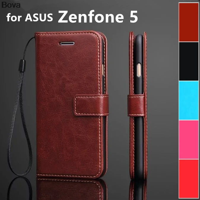 Cuque Zenfone 5, 5,0 дюймов, держатель для карт, чехол, чехол для ASUS ZenFone 5, кожаный чехол для телефона, ультратонкий кошелек, чехол, откидная крышка