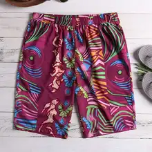 INCERUN мужские летние пляжные шорты для путешествий на море повседневные штаны мужские с принтом граффити хип-хоп африканские тренды Pantalones Hombre